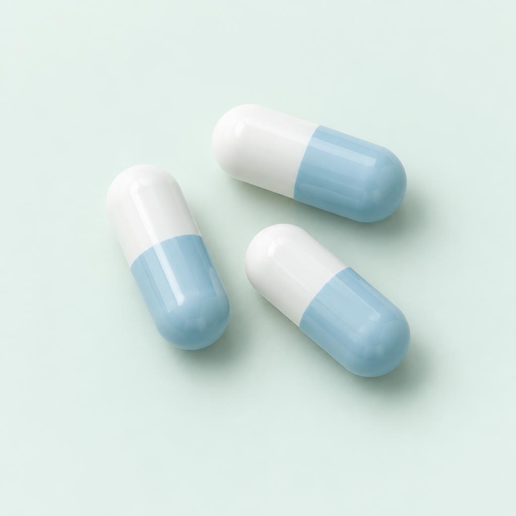 Unlabeled oral capsules